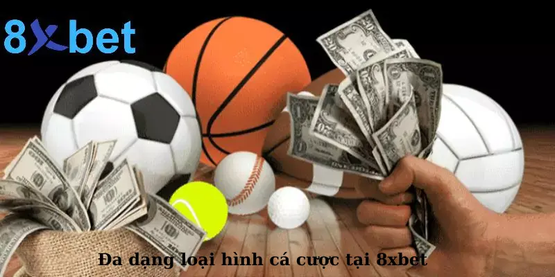 Đa dạng loiaj hình cá cược tại thể thao 8xbet
