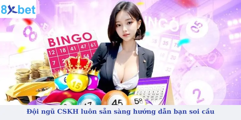 Đội ngũ CSKH luôn sẵn sàng hướng dẫn bạn soi cầu